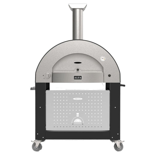 Alfa Classico 4 Pizze Freestanding Grey Gas Pizza Oven