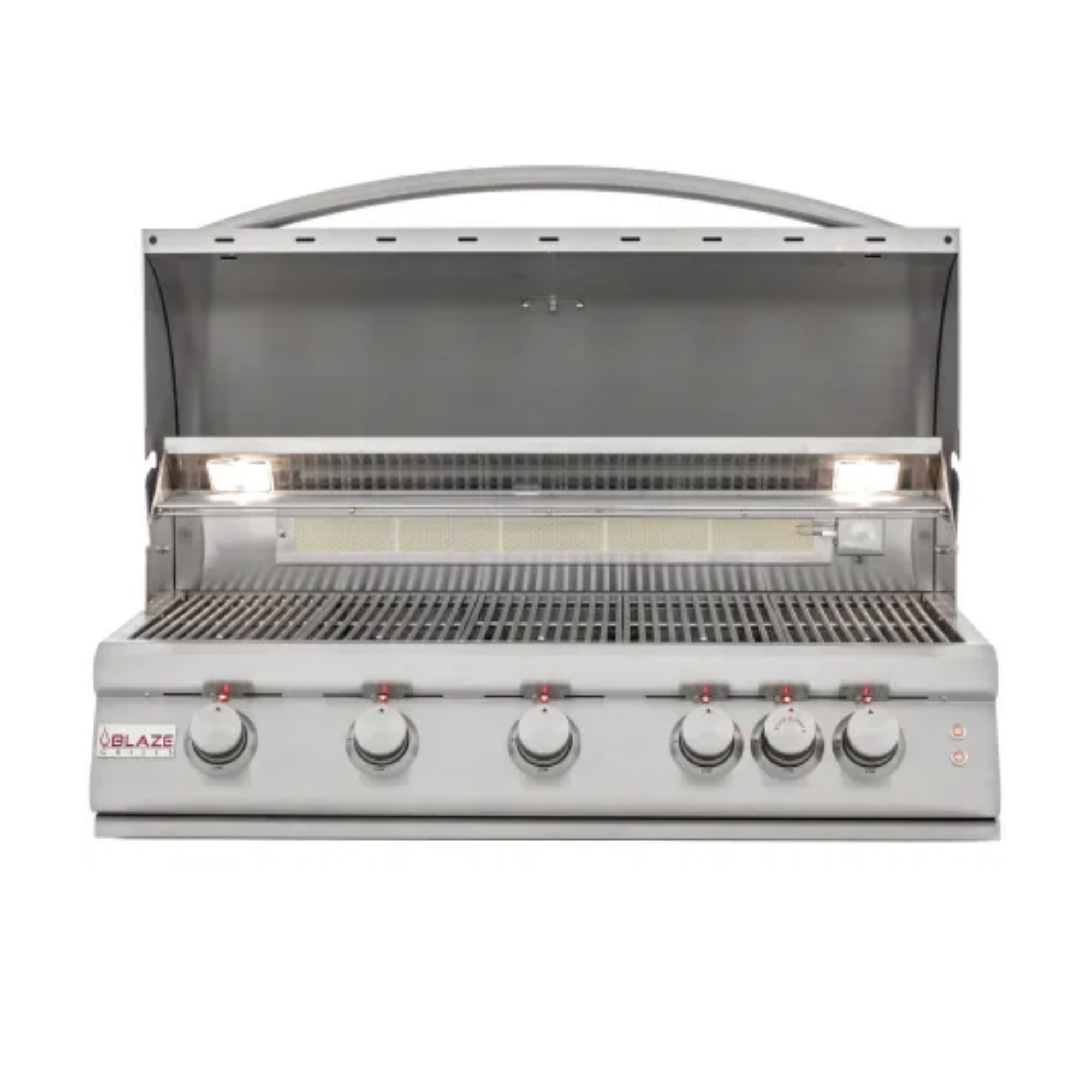 Blaze 40-Inch 5-Burner LTE Gas Grill with Rear Burner and Built-in Lighting System